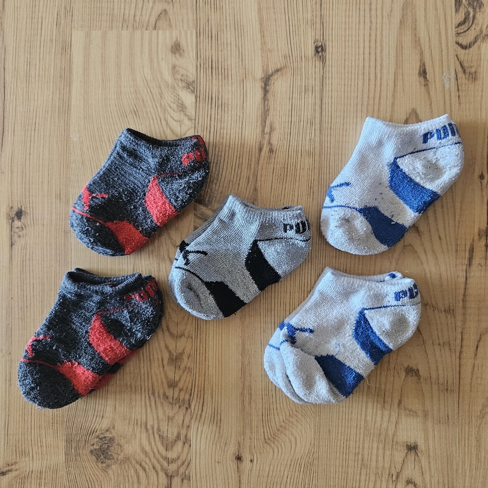 Puma Boy's No Show Socks